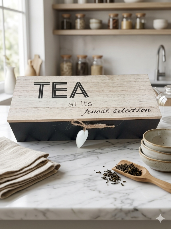 Producto - Caja organizadora de te