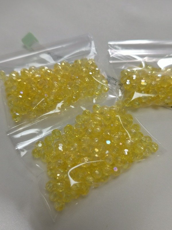 Producto - Bolitas fasetadas 6 mm tornasol - 2