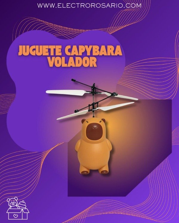 Producto - JUGUETE CAPYBARA VOLADOR