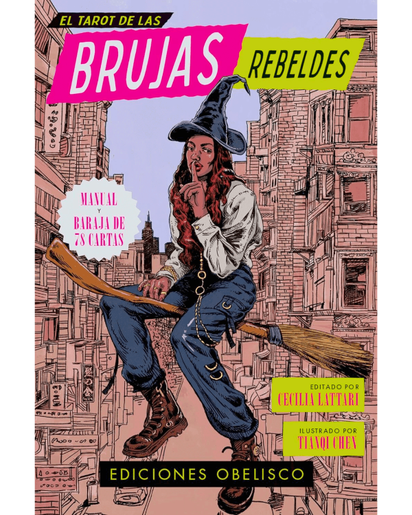 Producto - El tarot de las brujas rebeldes. Ed Obelisco.