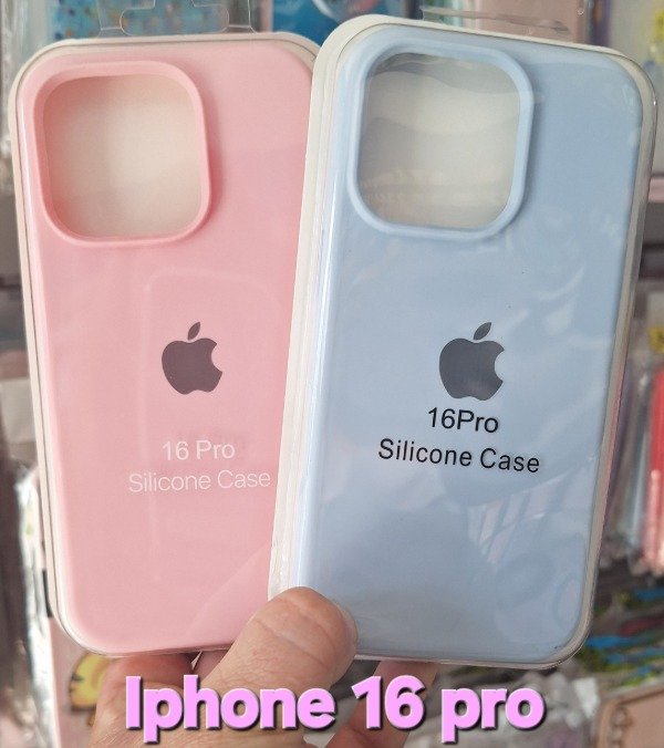 Producto - Fundas silicona original. IPhone 16 pro