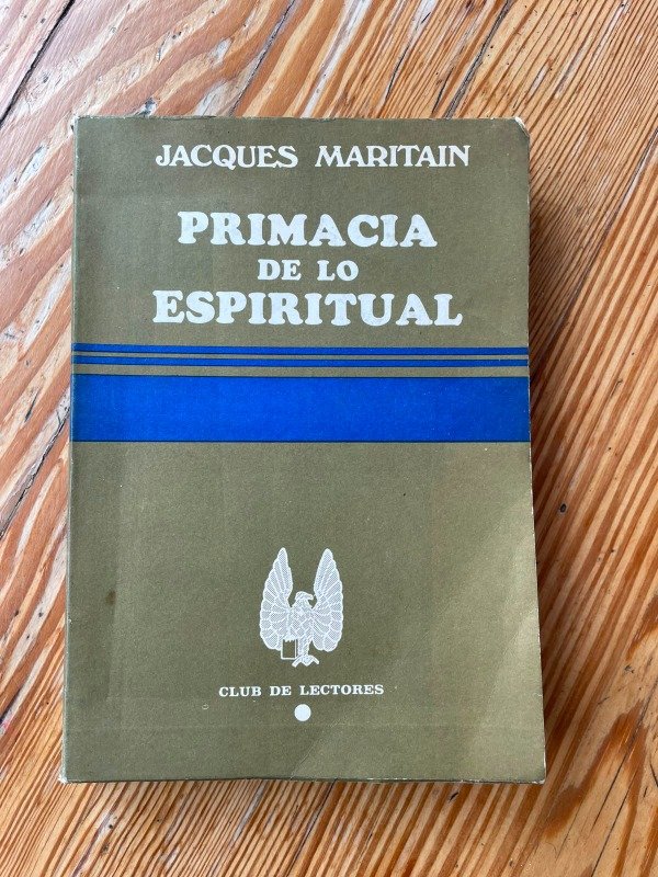 Producto - Primacia de lo Espiritual