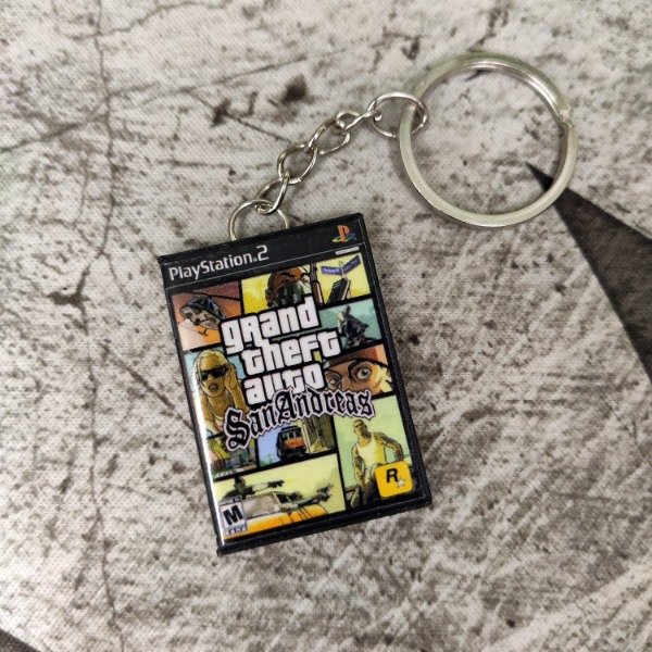 Producto - Llavero de Grand Theft Auto: San Andreas - 0