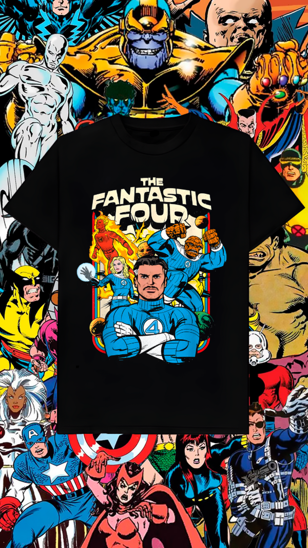 Producto - Remera 4 fantasticos