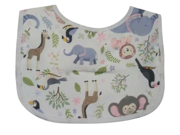 Producto - BABERO MEDIANO CON PLASTICO ANIMALITOS