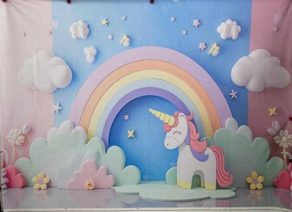 Producto - FONDO NENA UNICORNIO CON FALLA IMPERCEPTIBLE 2X1.50 NA14