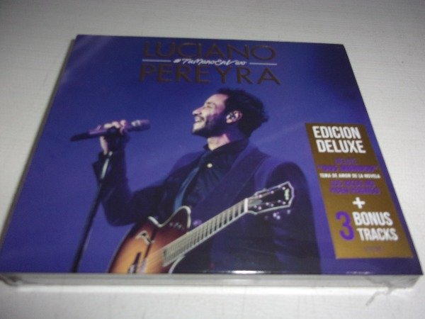 Producto - CD DVD LUCIANO PEREYRA TU MANO EN VIVO NUEVO 32C