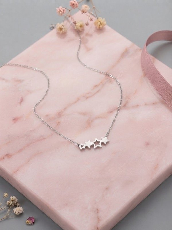 Producto - Set collar + dije estrellas