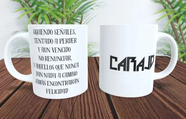 Producto - Taza - Carajo frase 4