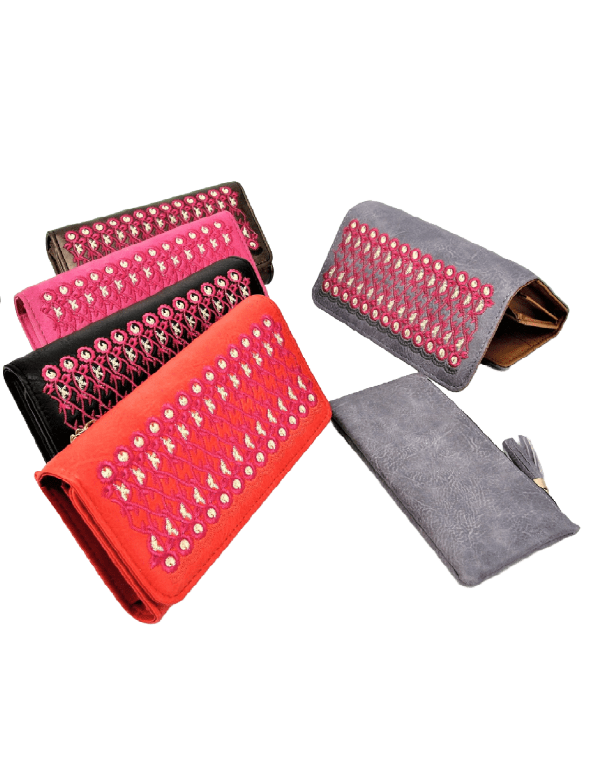 Producto - Billetera de dama con monedero costura