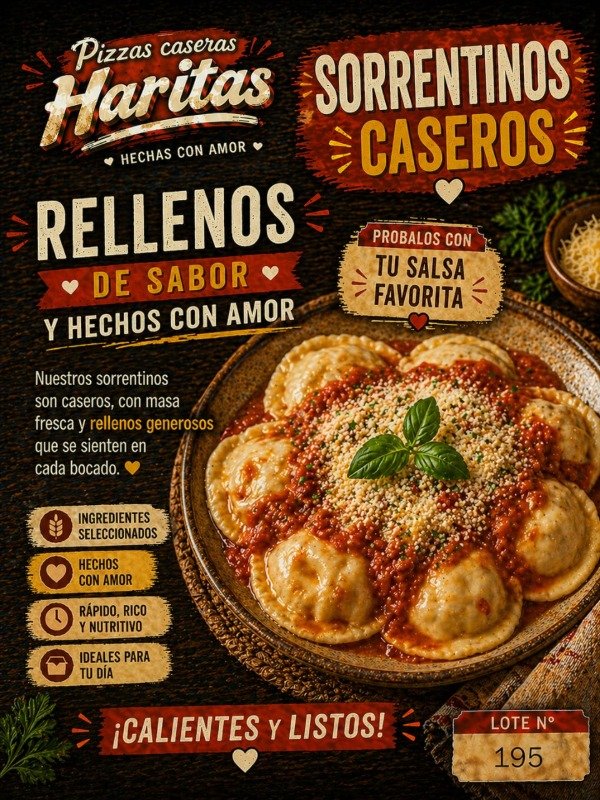 Producto - Sorrentinos con Bolognesa