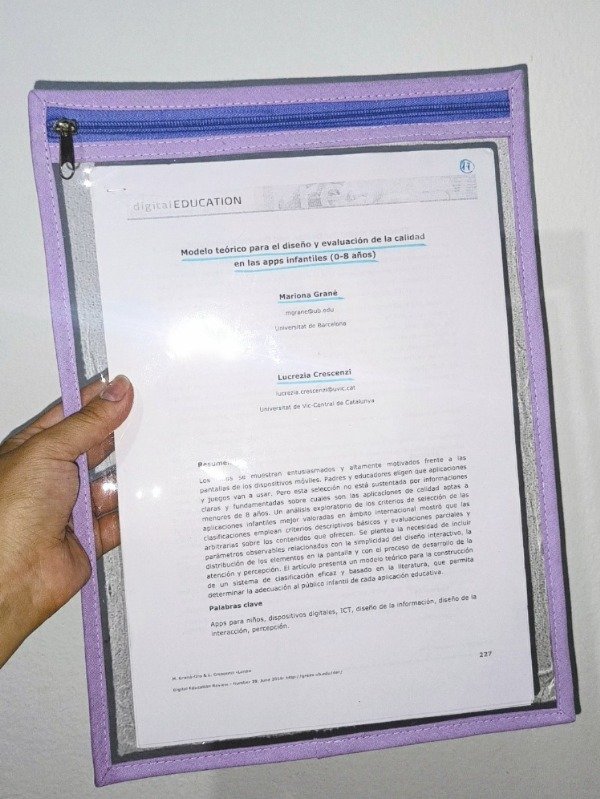 Producto - Sobre A4 simple lila - 1