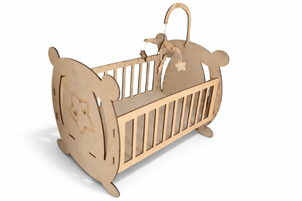 Producto - Cuna bebote con móvil colgante