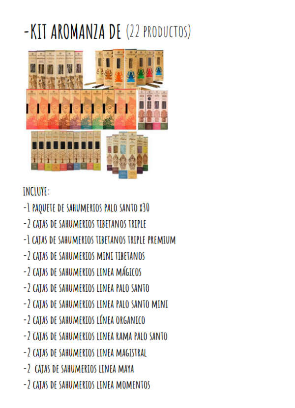 Producto - Kit Aromanza 2
