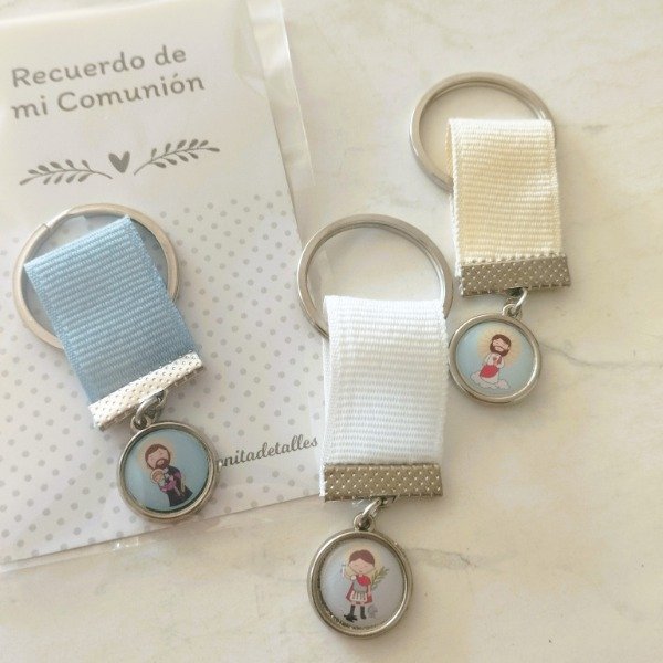 Producto - LLAVERO CINTA EN PACK - COMUNION