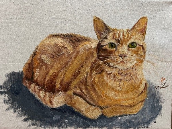 Producto - Retrato de mascota personalizada al óleo - 1