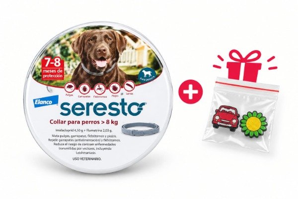 Producto - Collar Seresto perro + de 8kg - 0