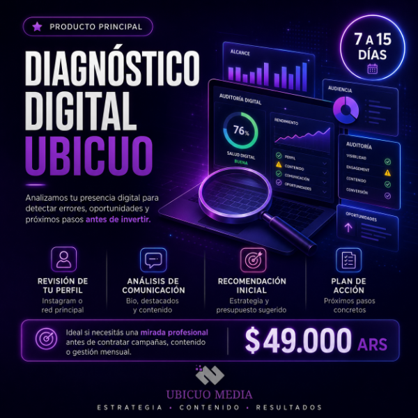 Producto - Diagnóstico Digital Ubicuo