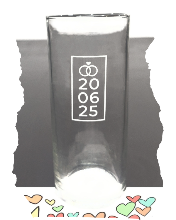 Producto - Vaso de fernet con fecha - Regalo de aniversario