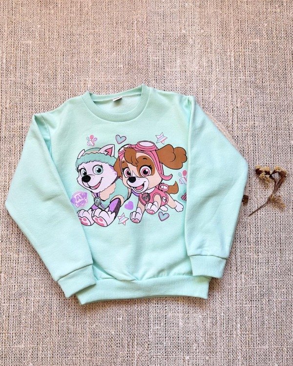 Producto - BUZO FRISADO SKY VERDE AGUA LINEA ECONOMICA