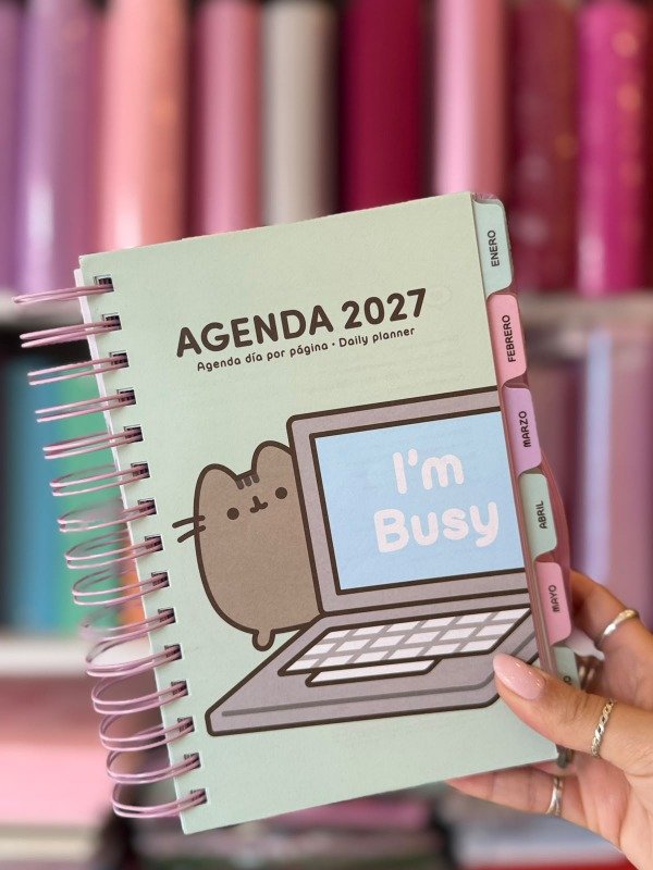 Producto - Agenda 2027 mooving pusheen 21x15 diaria - 2