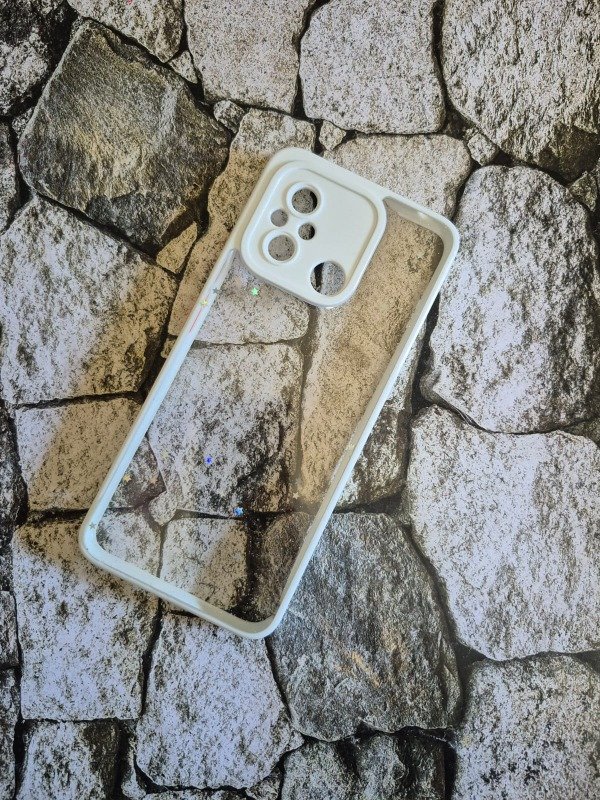 Producto - Funda bumper glam Xiaomi Redmi 12C blanca