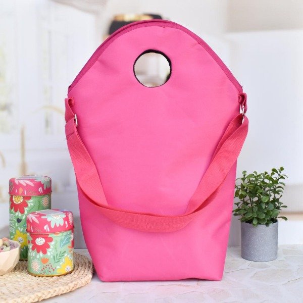 Producto - Bolso Silueta matero fucsia