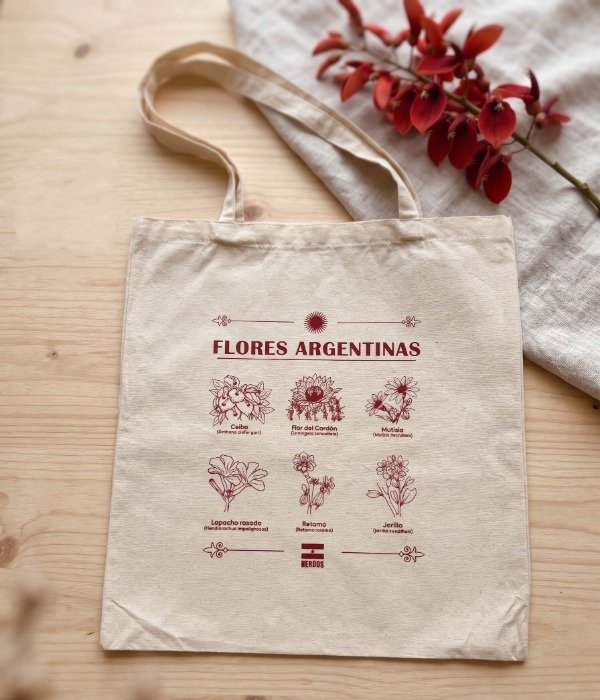 Producto - TOTEBAG FLORES ARRGENTINA