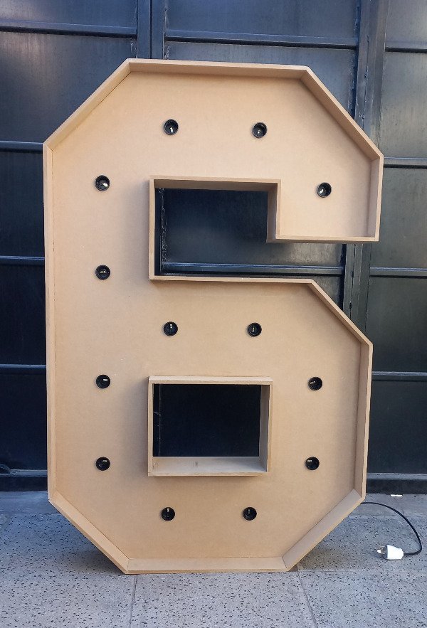 Producto - Numero 6 - 120 cm