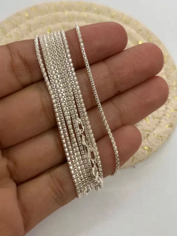 Producto - CADENA COREANA DIAMANTADA X45CM