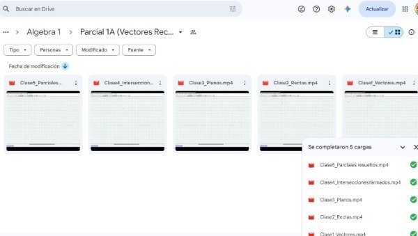 Producto - Clases grabadas Algebra 1: Vectores Rectas y Planos - 1