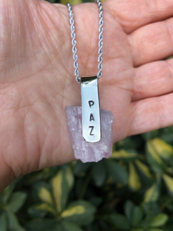 Producto - Collar Kunzita Paz