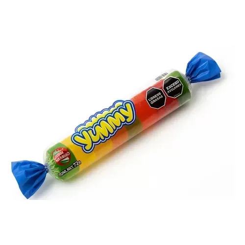 Producto - Gomitas Yummy Surtidas Rollo x 12