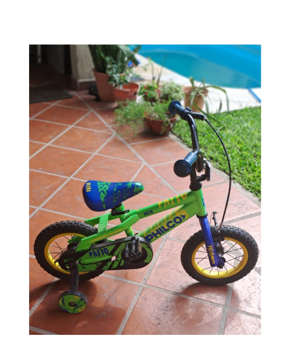 Producto - Bici Philco R 12 Sin Uso / Cuadro de aluminio Freno V-Brake Llantas doble pared
