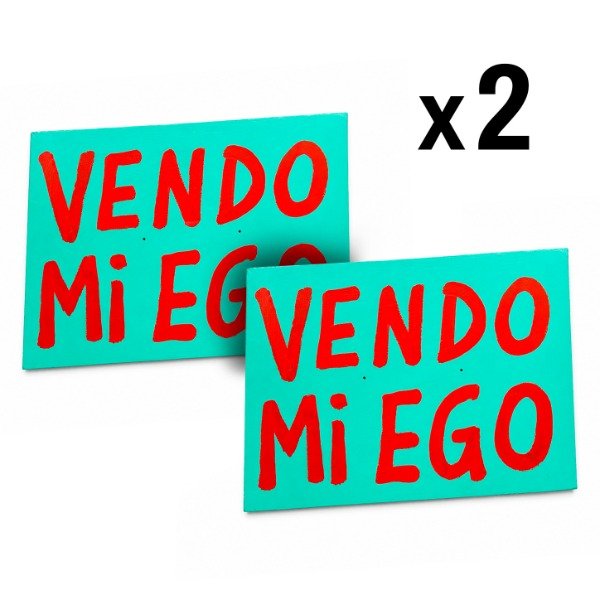 Producto - Vendo mi ego cartel