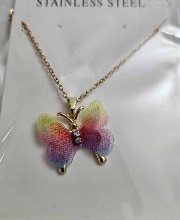 Producto - Collar mariposa colores