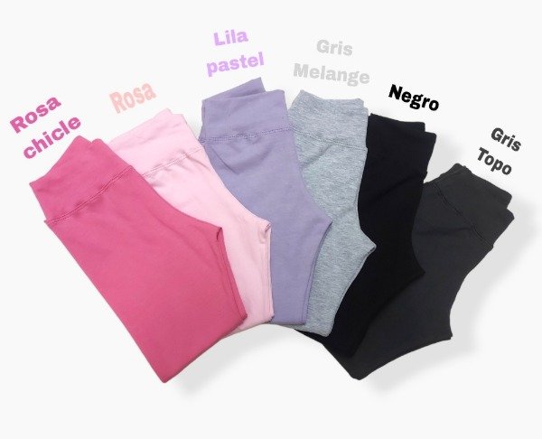 Producto - Calza algodón con Lycra liso