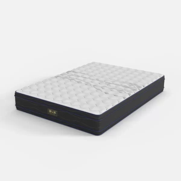 Producto - Colchon de Resorte Diamante con Euro Pillow - Queen