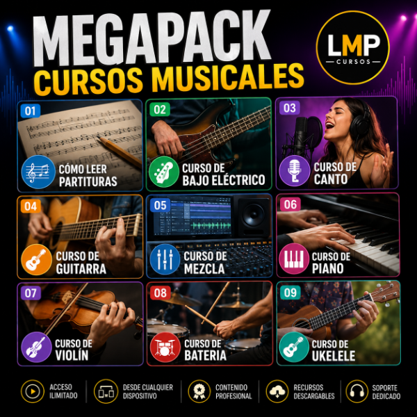 Producto - Megapack Cursos Musicales