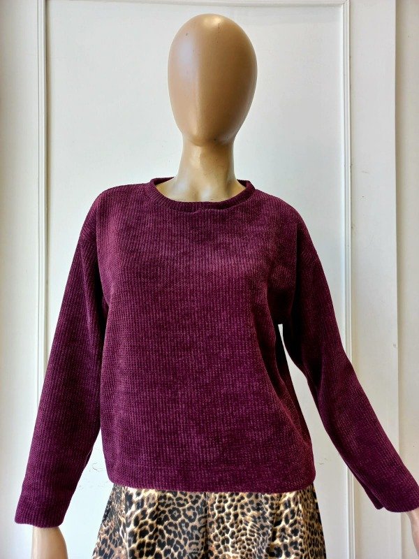 Producto - Sweater Corto Chenille (Art. 6128)