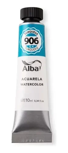 Producto - Acuarela profesional ALBA 10ml Turquesa
