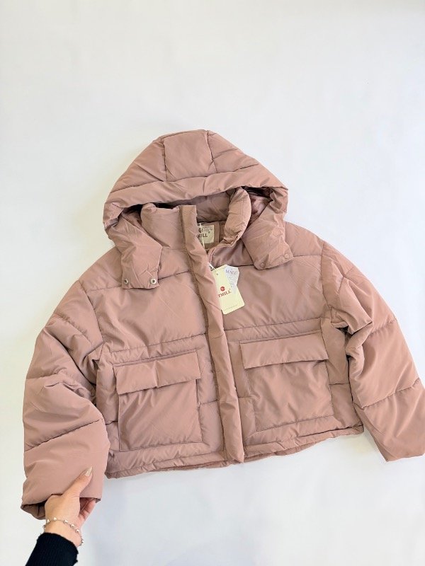 Producto - Campera importada  Puffer GRECIA / ROSA VIEJO