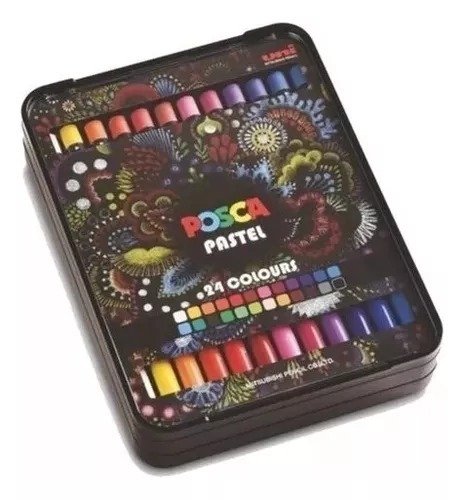 Producto - CRAYONES POSCA X 24 - OFERTA EN EFECTIVO
