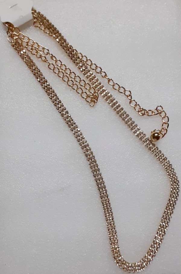 Producto - Cinto de strass dor y plat DNB 11/25