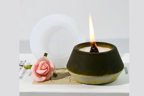 Producto - Molde Silicona Portavela Cónico
