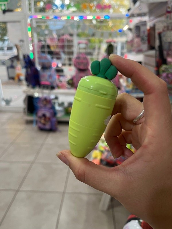 Producto - Zanahoria con goma y sacapuntas