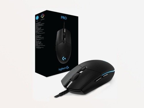 Producto - Mouse Gamer Logitech Pro Negro - 0