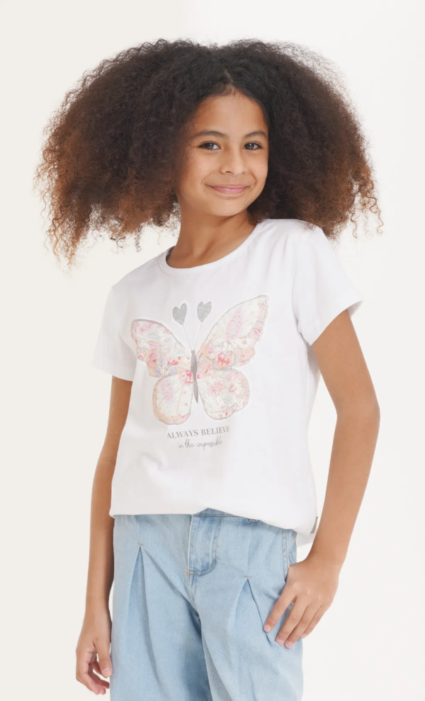 Producto - Remera MC Jr Mariposa MM