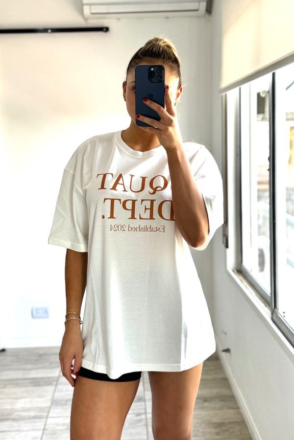 Producto - Over tee white dept I