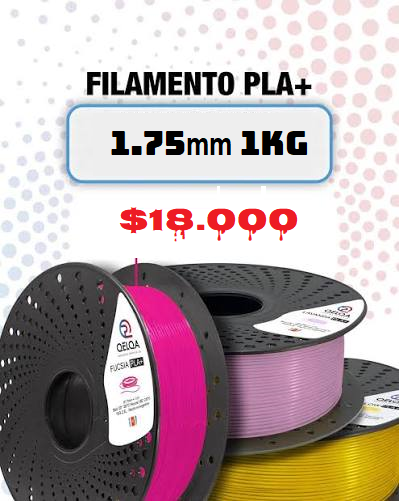 Producto - Filamento PLA 1.75 Mm 1kg Para Impresora 3D